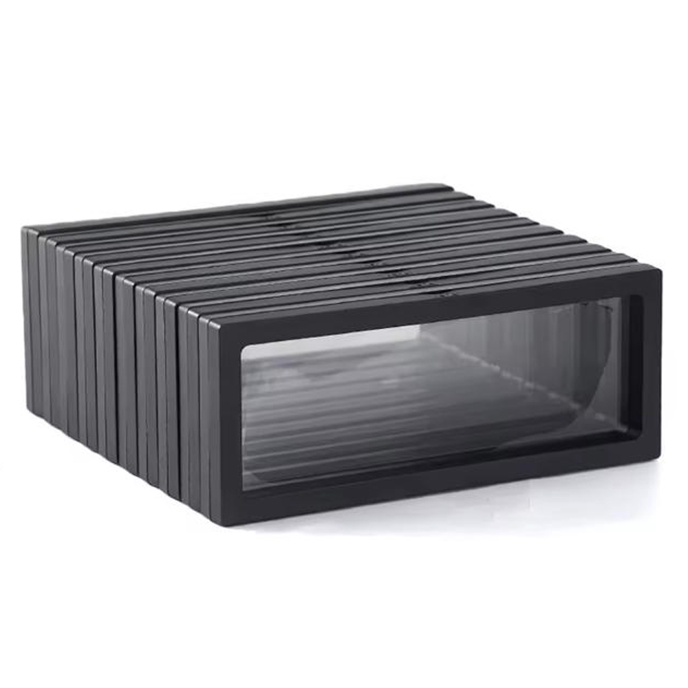 Jewelry Box With Watches - 10 buah warna hitam, Rak Pajangan
