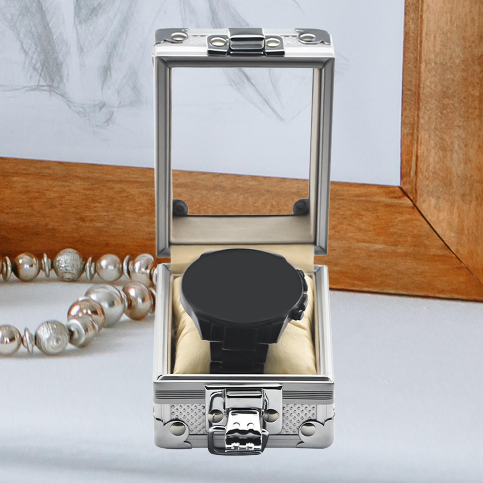 Jewelry Box With Watches - Kotak Penyimpanan Jam Tangan Organizer Perhiasan