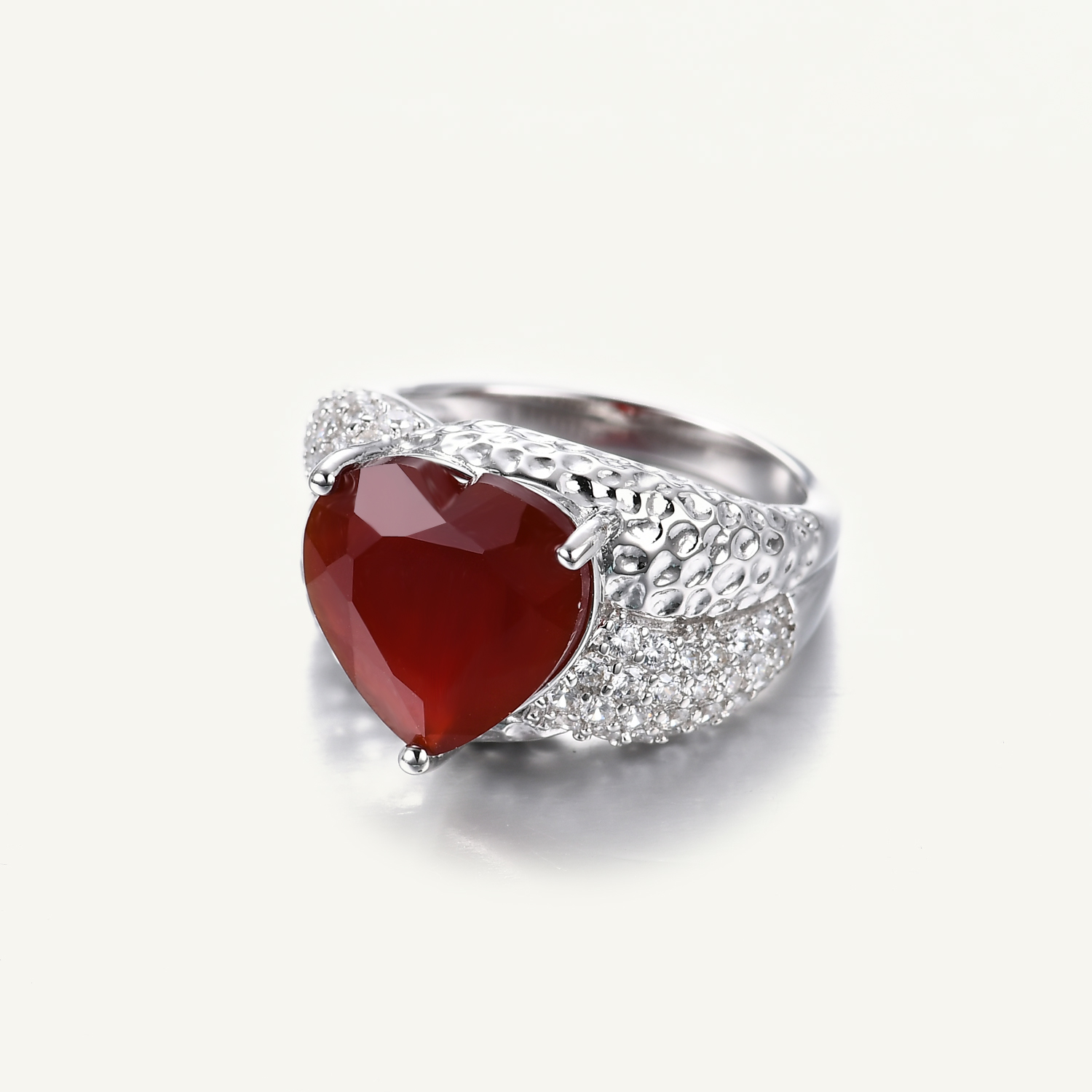 Mens Signet Ring - GEM'S BALLET 925 Perak Murni Cincin