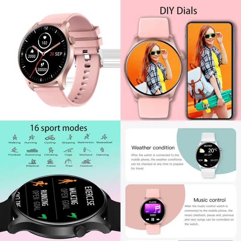 Smartwatch - SENBONO MAX8 Jam Tangan Pintar Pria