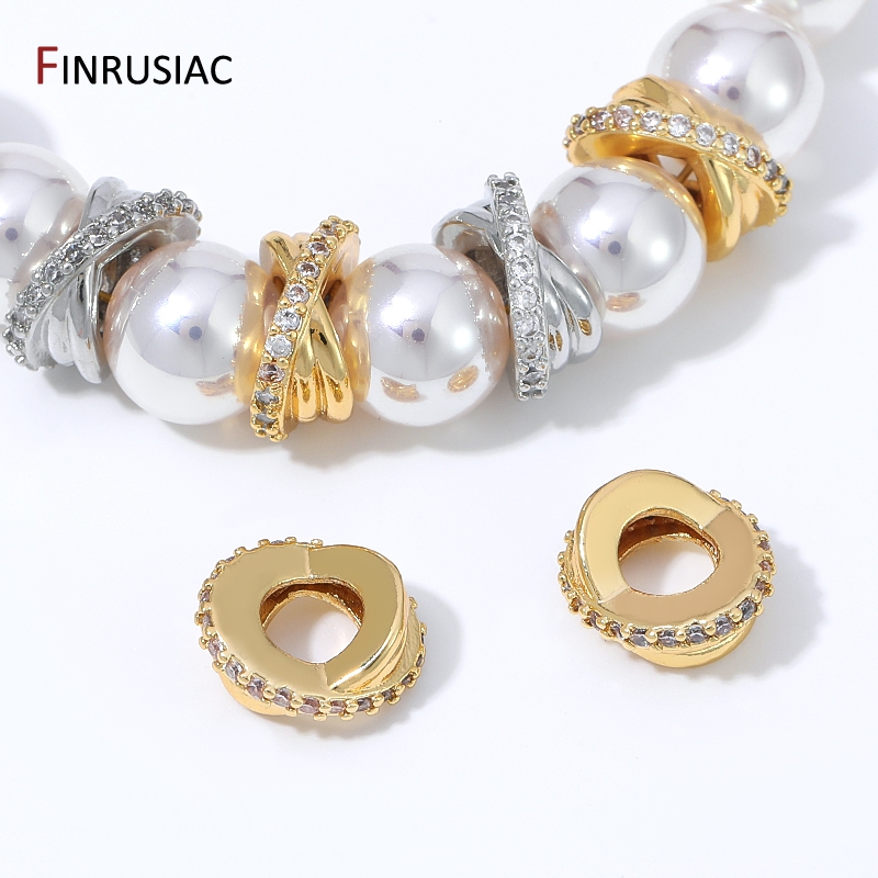 Gold Plated Ring - Manik-manik Spacer Cincin Berlapis Emas 18K