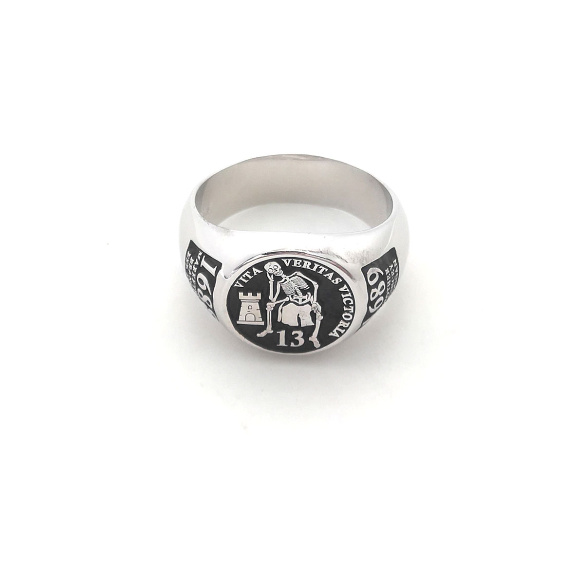 Kustom terukir 17mm cincin ata - Mens Signet Ring ulasan dan harga