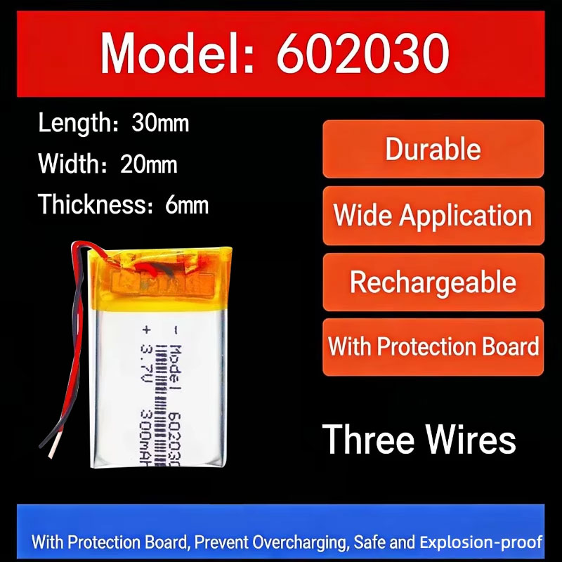 Baterai Lithium 3.7V 300mAh 60 - Smartwatch ulasan dan harga