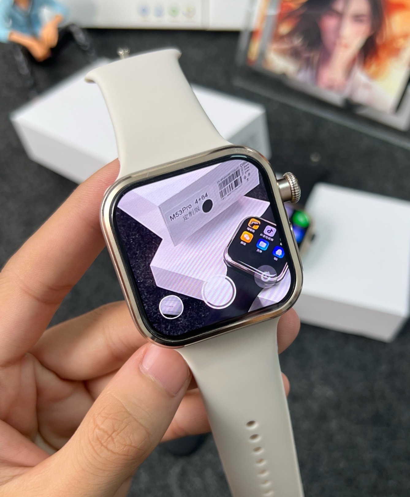[Wide Screen M53Pro] Jam tanga - Smartwatch ulasan dan harga