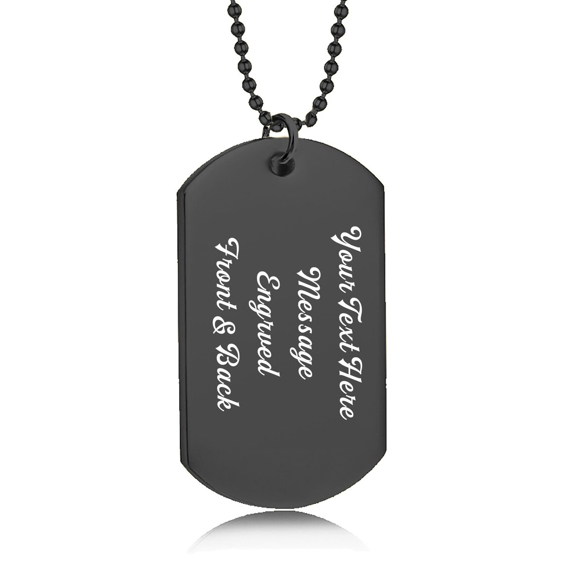 Tag Anjing Yang Dipersonalisas - Mens Dog Tag Necklace ulasan dan harga