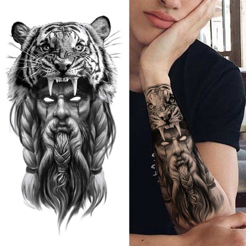Stiker Tato Sementara Tahan Ai - Wolf Jewelry & Watches Tampa ulasan dan harga
