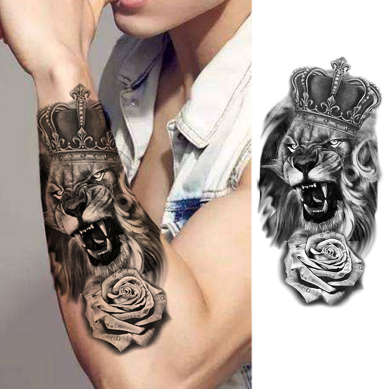 Stiker Tato Sementara Tahan Ai - Wolf Jewelry & Watches Tampa ulasan dan harga