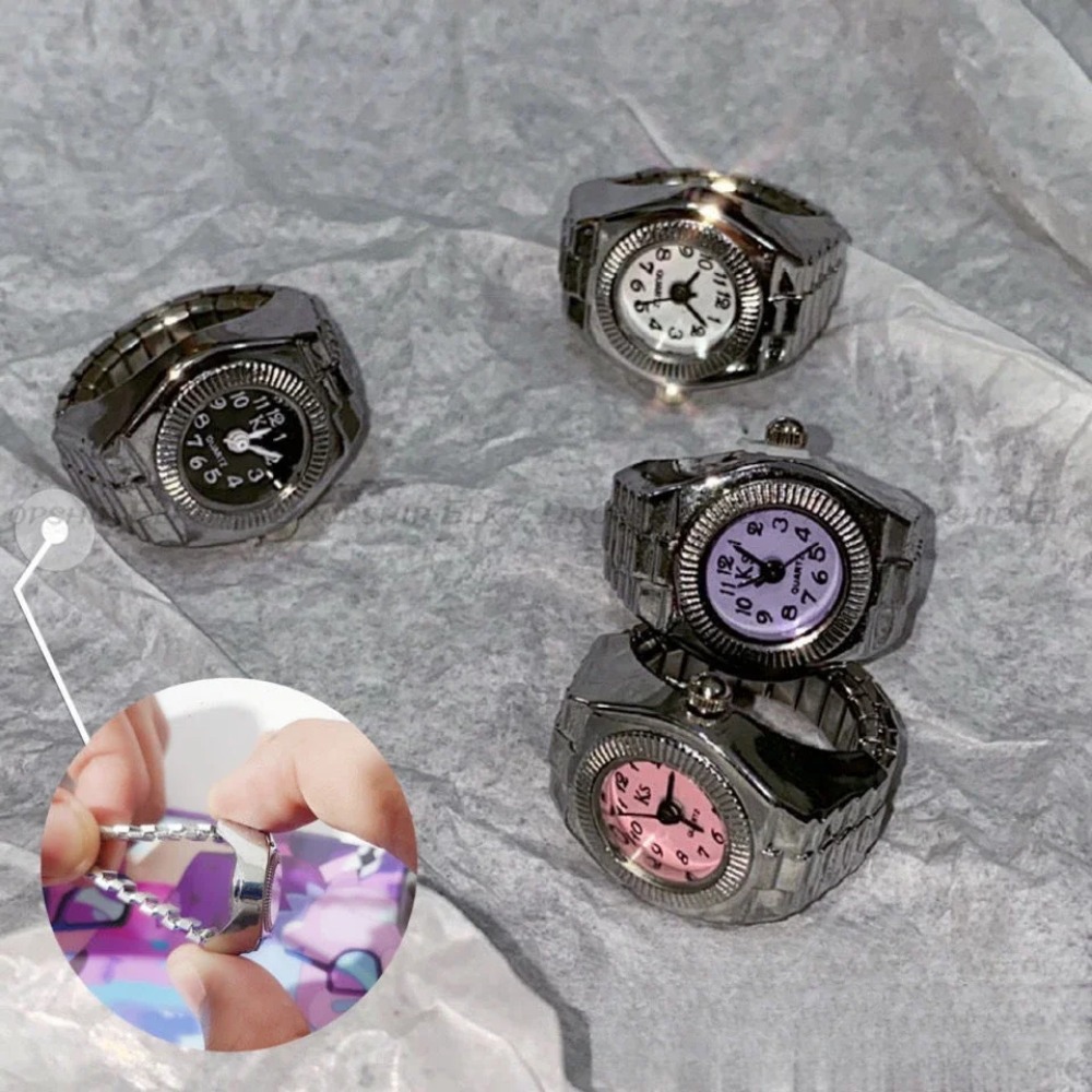 Cincin Jam Tangan Quartz Punk  - Vintage Jewelry Watches Women ulasan dan harga