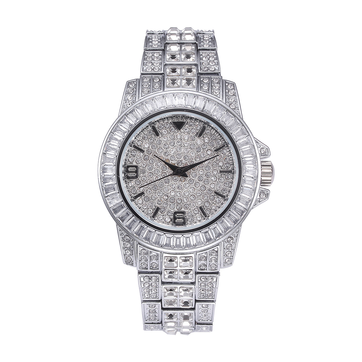 Jam Tangan Quartz Batu Mewah u - Jewelry Watches & Accessories ulasan dan harga