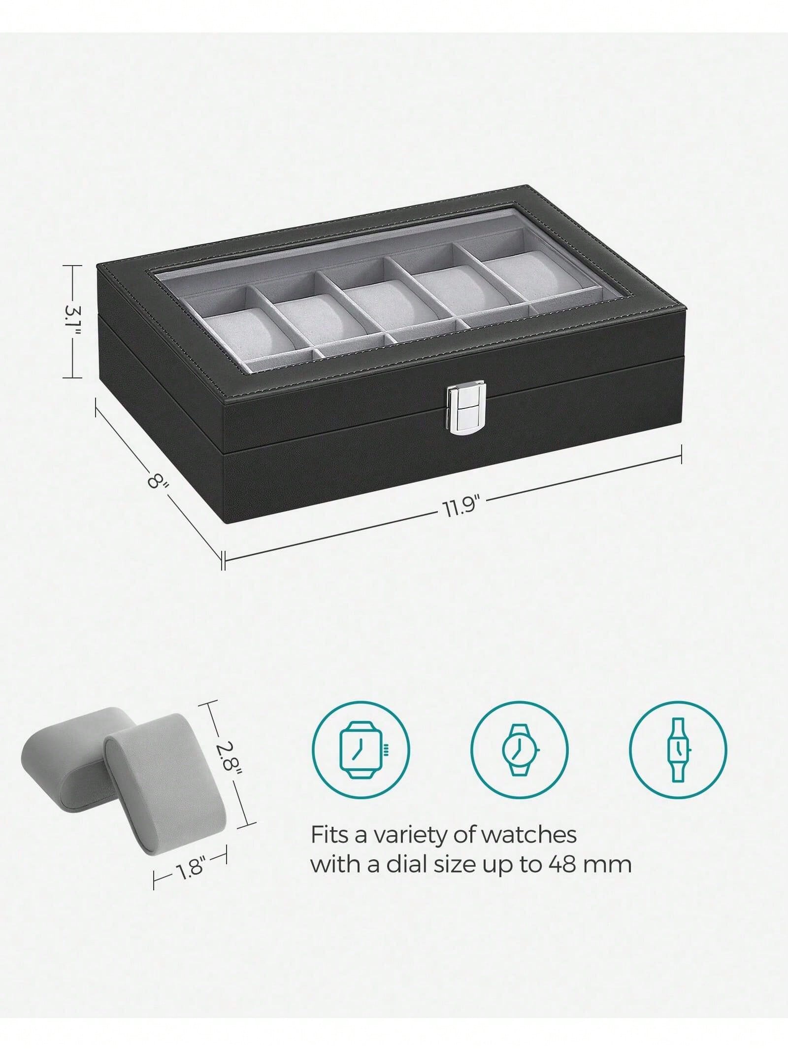 Kotak Jam Tangan 12 Slot yang  - Jewelry Watches & Accessories ulasan dan harga