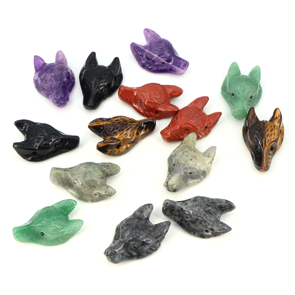 Liontin Batu Kepala Serigala 4 - Wolf Jewelry & Watches Tampa ulasan dan harga