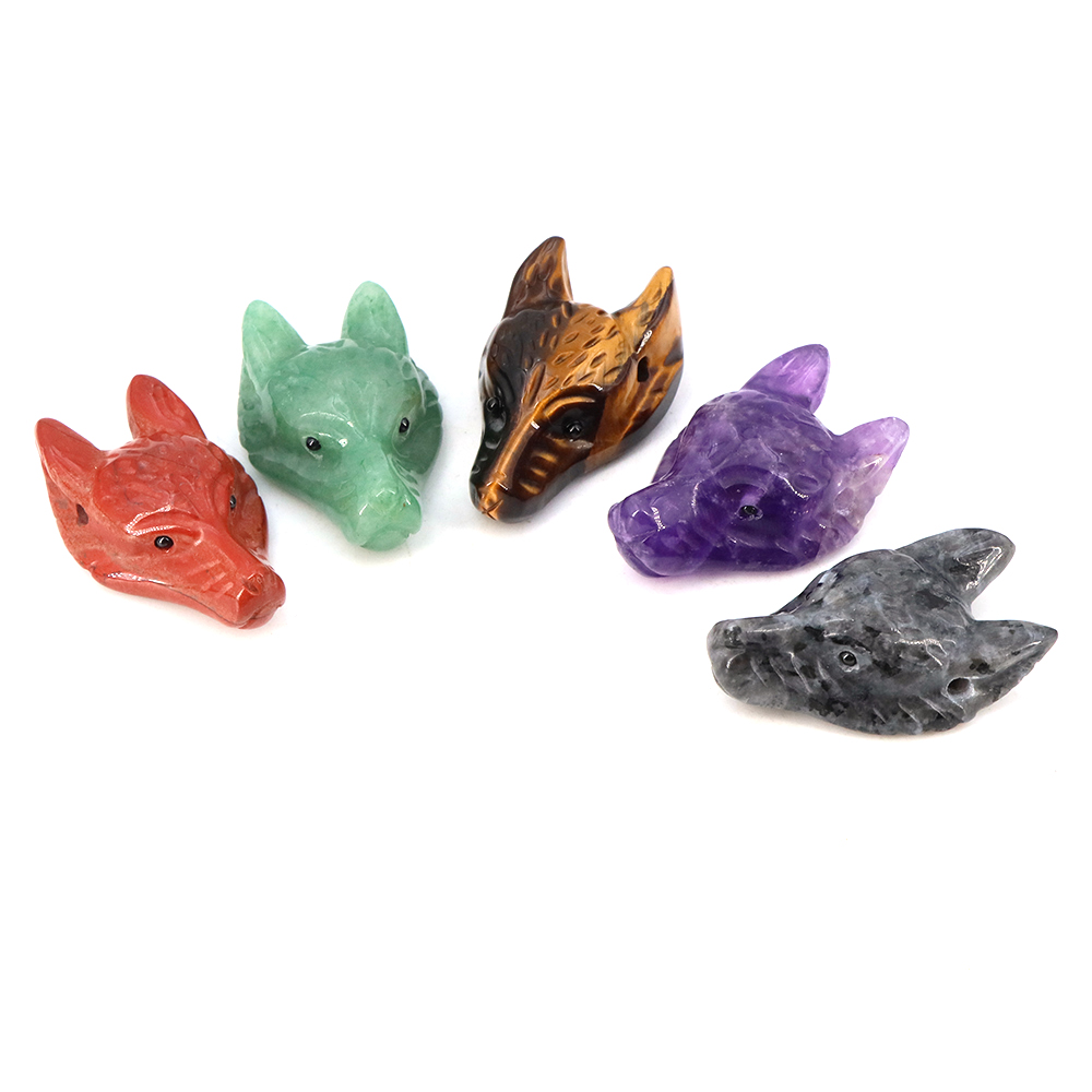 Liontin Batu Kepala Serigala 4 - Wolf Jewelry & Watches Tampa ulasan dan harga