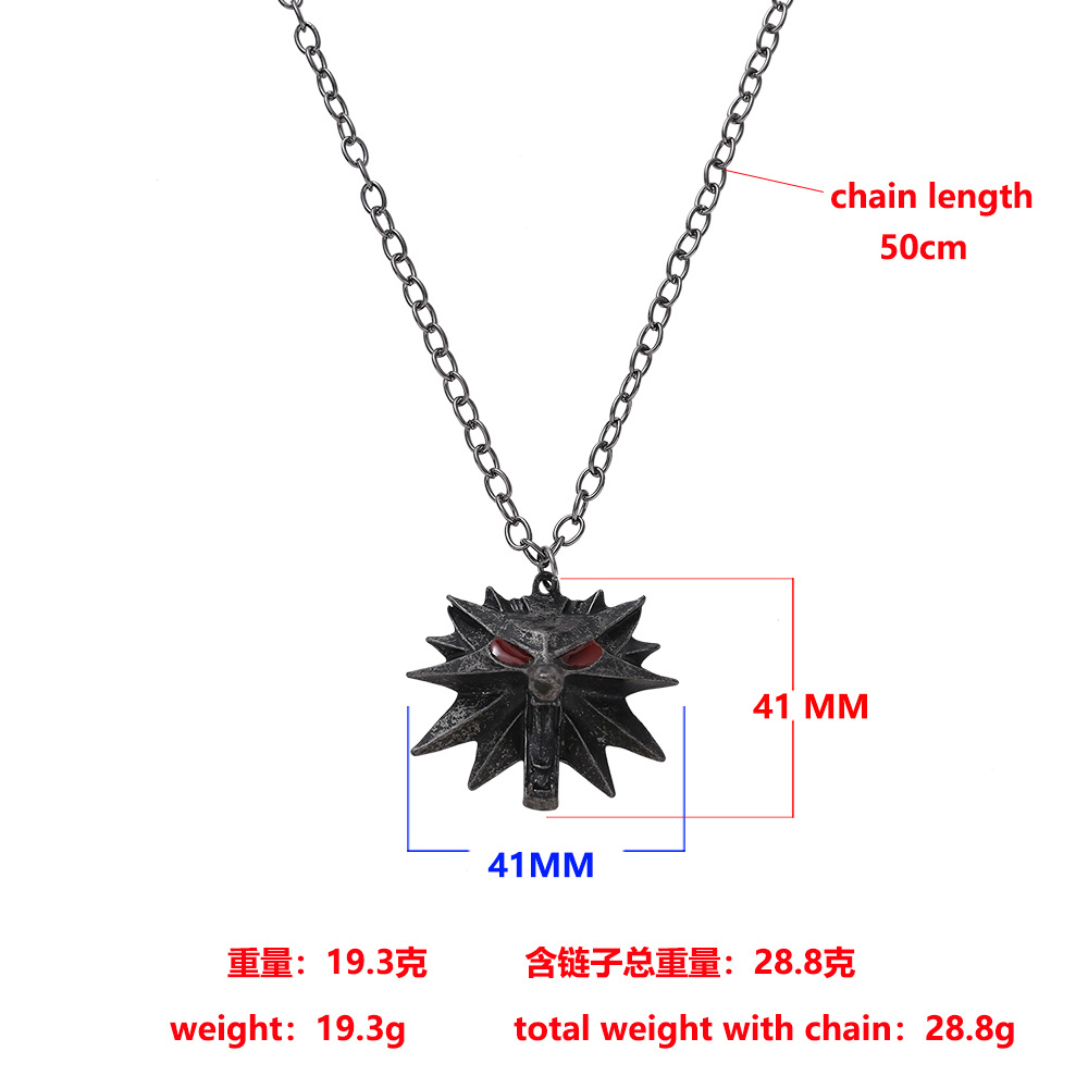 Aksesoris DIY Witcher 3 Wild H - Wolf Jewelry & Watches Tampa ulasan dan harga