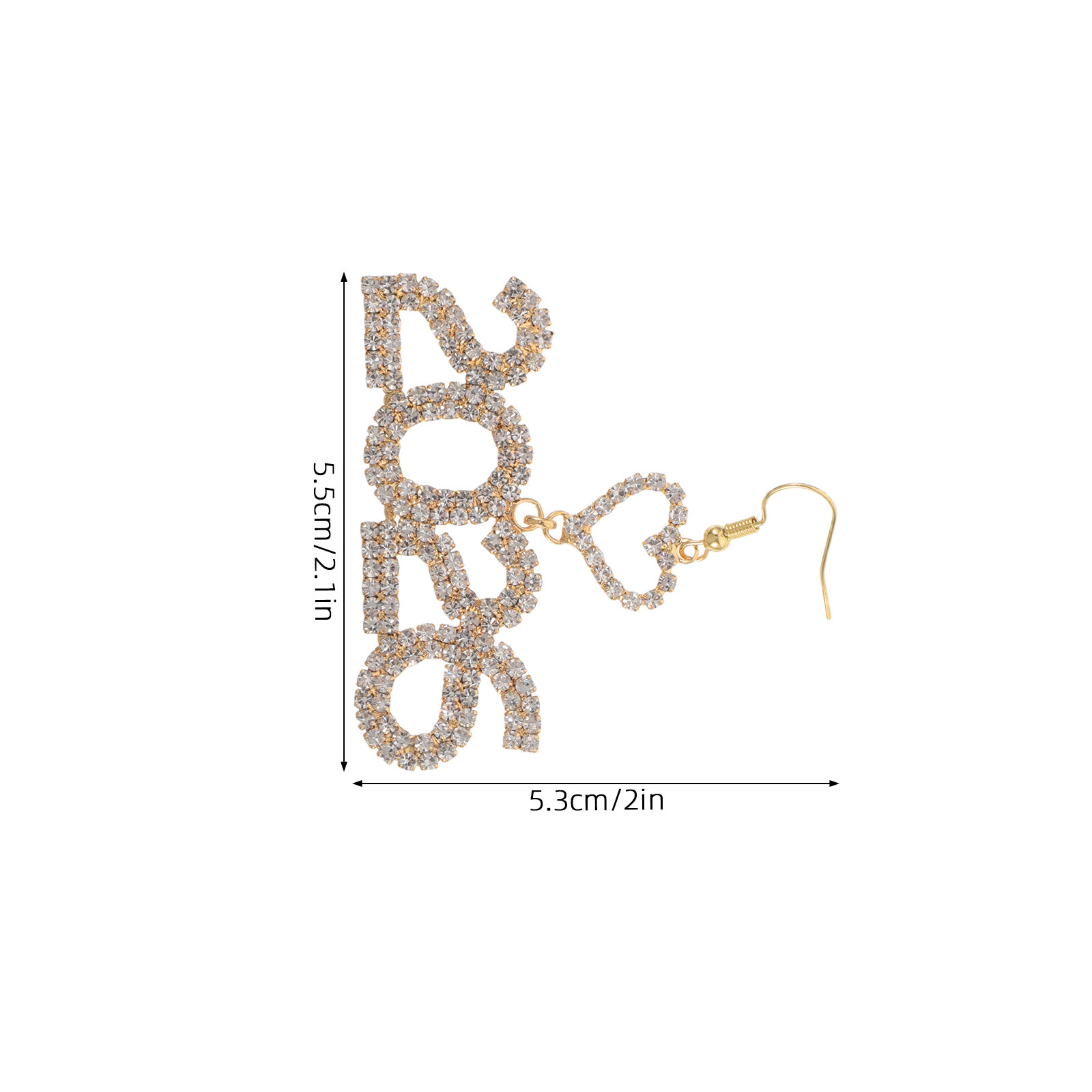 1 Pasang Anting Tahun Baru 202 - Eve Jewelry & Watches Distribuidor Oficial Rolex Buenos Aires ulasan dan harga