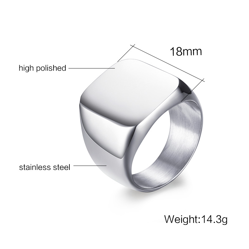 Vnox Rock Punk Pohon Kehidupan - Mens Signet Ring ulasan dan harga