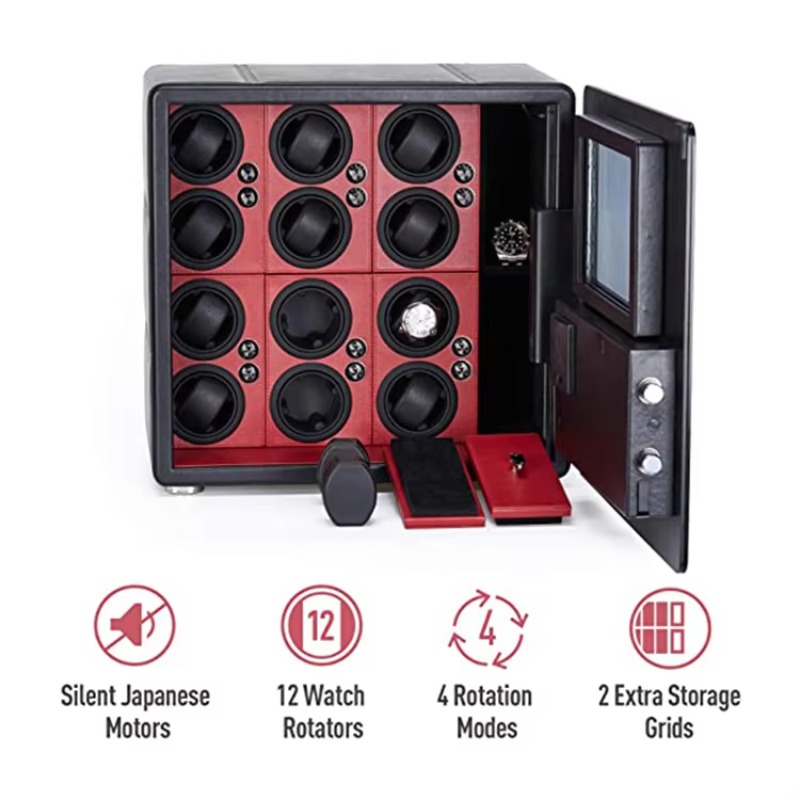 Kotak Penggulung Jam Tangan Di - Jewelry Box With Watches ulasan dan harga