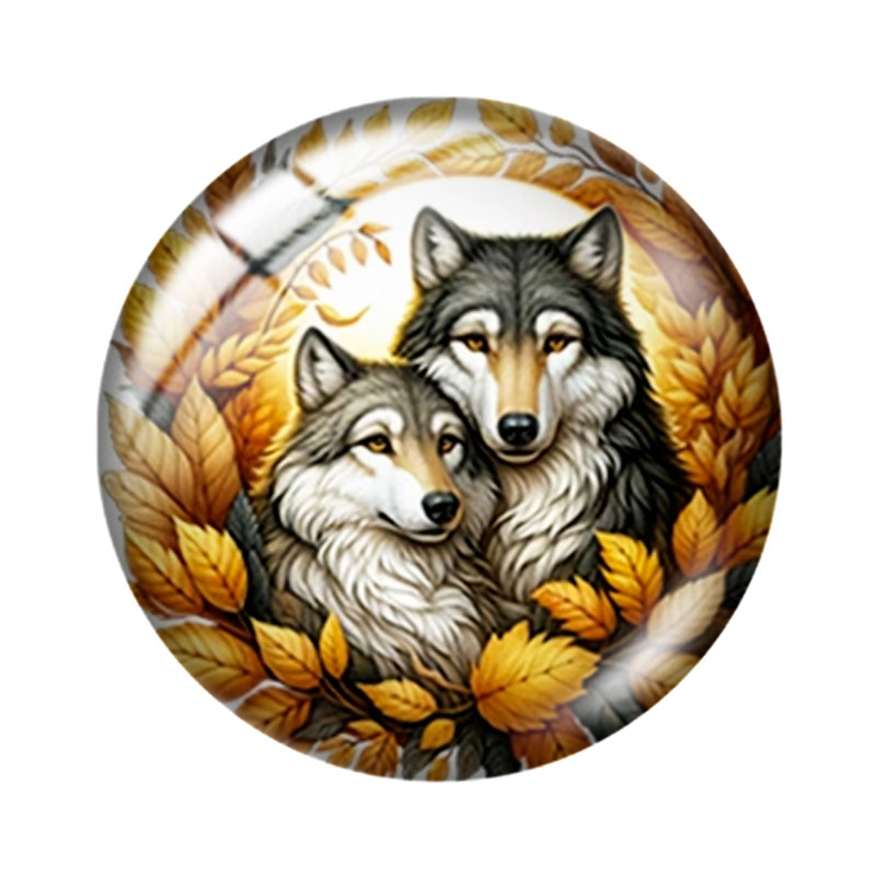 Autumn Flower Wolf 12/18/20/25 - Wolf Jewelry & Watches Tampa ulasan dan harga