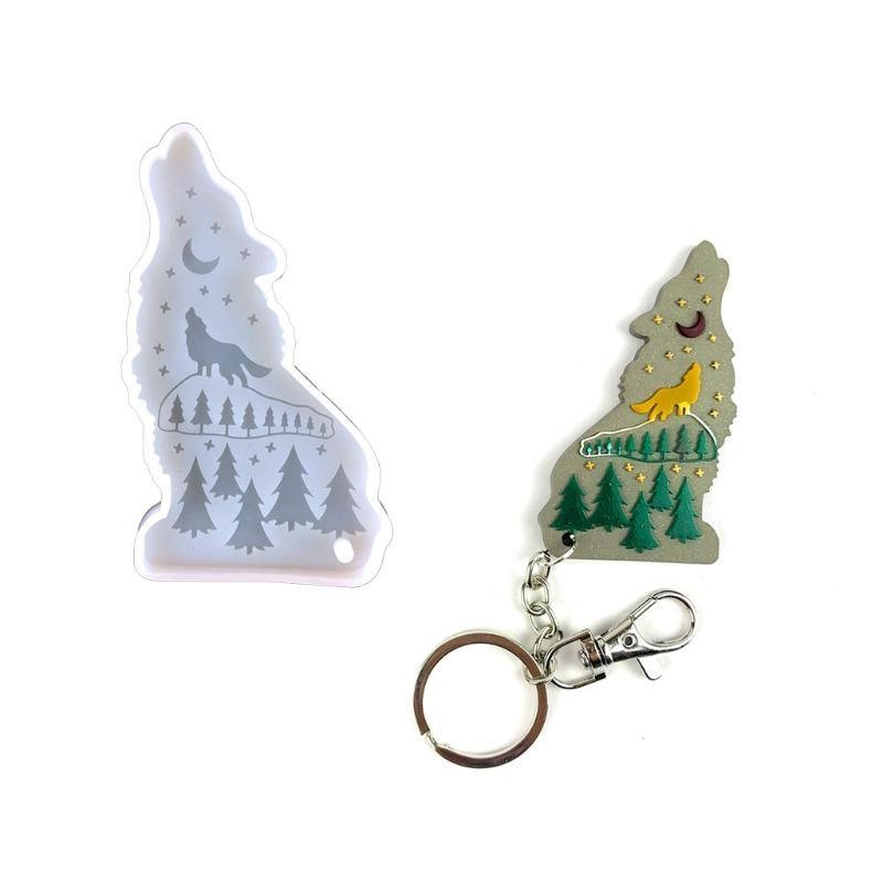 A52E Gantungan Kunci Serigala  - Wolf Jewelry & Watches Tampa ulasan dan harga