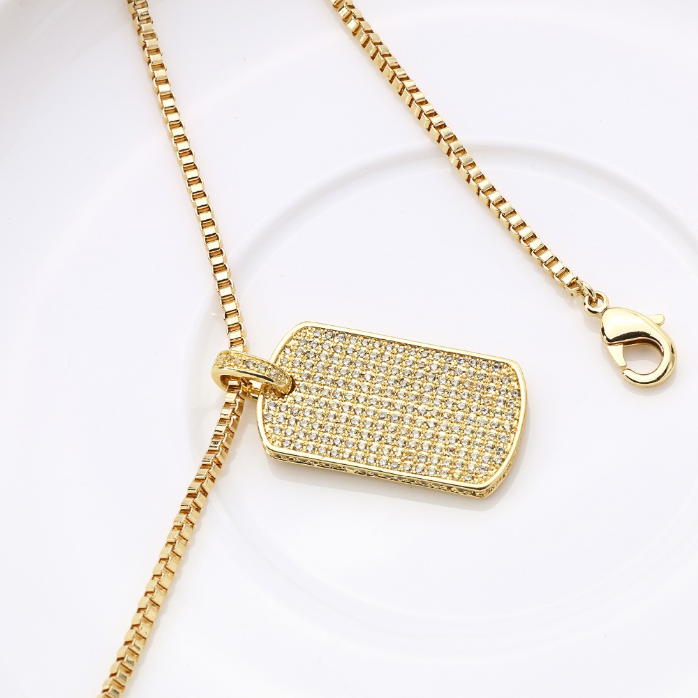 VANAXIN Membuka Fashion Lionti - Mens Dog Tag Necklace ulasan dan harga