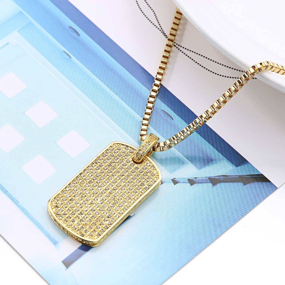 VANAXIN Membuka Fashion Lionti - Mens Dog Tag Necklace ulasan dan harga