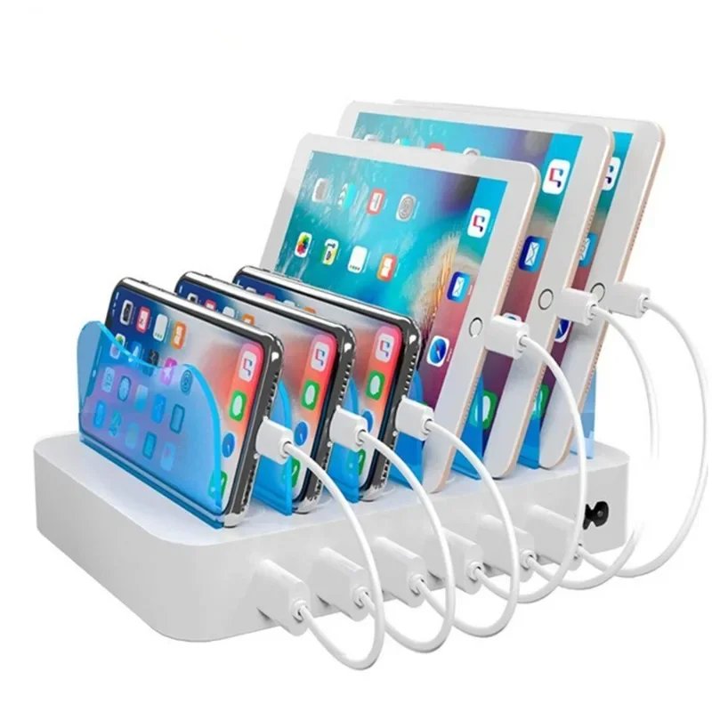 6USB dudukan telepon desktop,  - Smartwatch ulasan dan harga