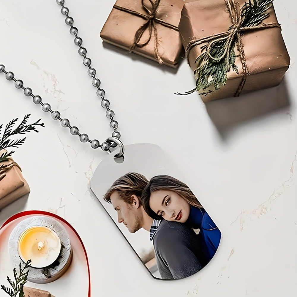 Kalung Liontin Pria Custom, Ka - Mens Dog Tag Necklace ulasan dan harga