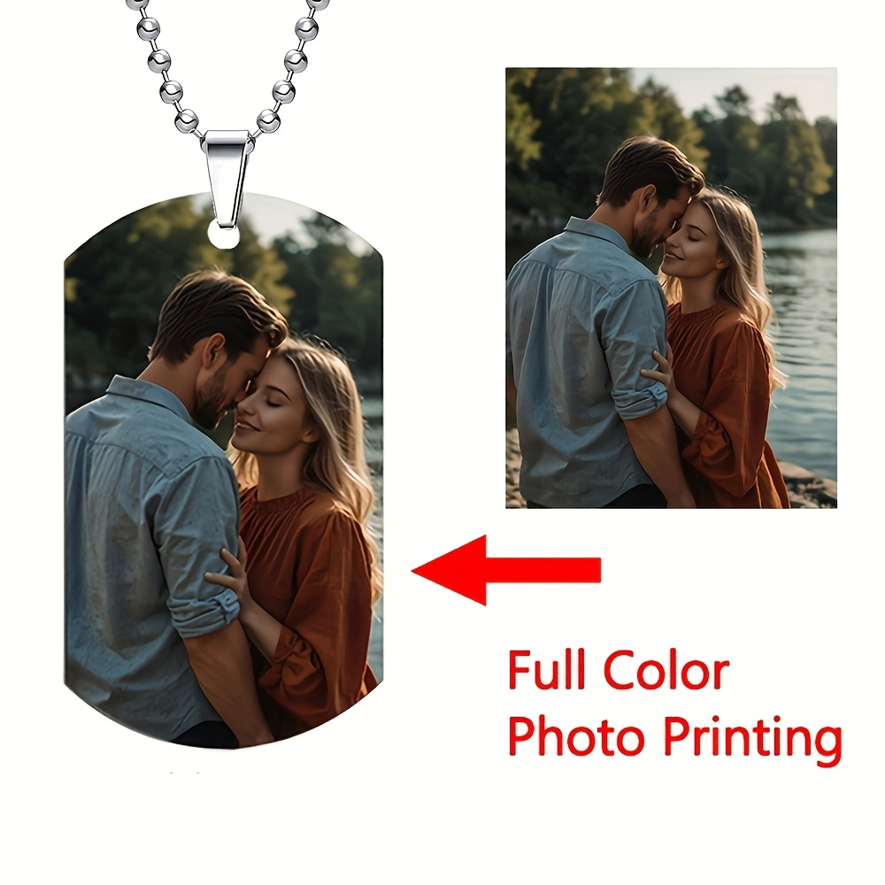 Kalung Liontin Pria Custom, Ka - Mens Dog Tag Necklace ulasan dan harga