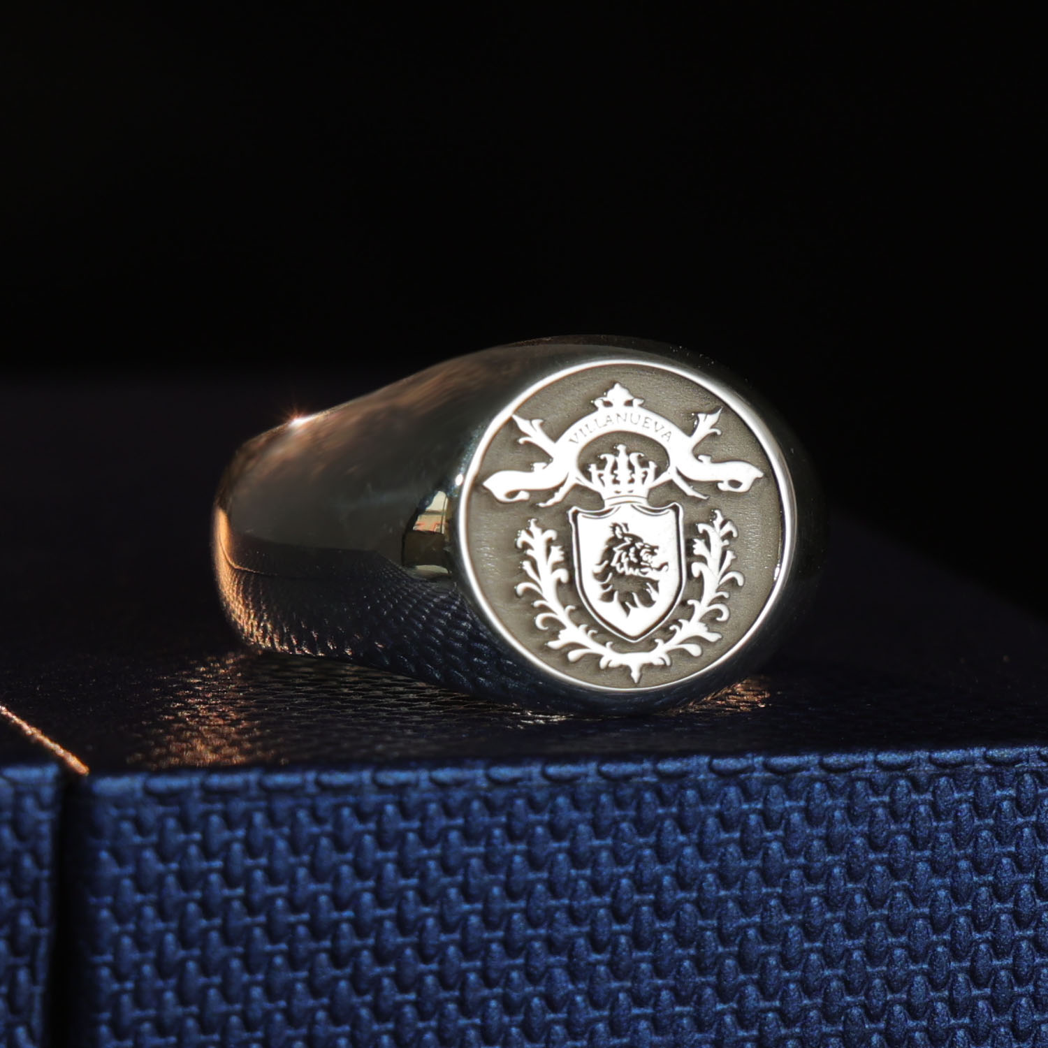 Cincin Pria Perak Padat 925 Bu - Mens Signet Ring ulasan dan harga